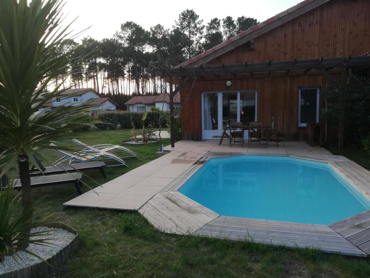 Maison Moderne Proche Lac Et Plage Léon Exteriör bild