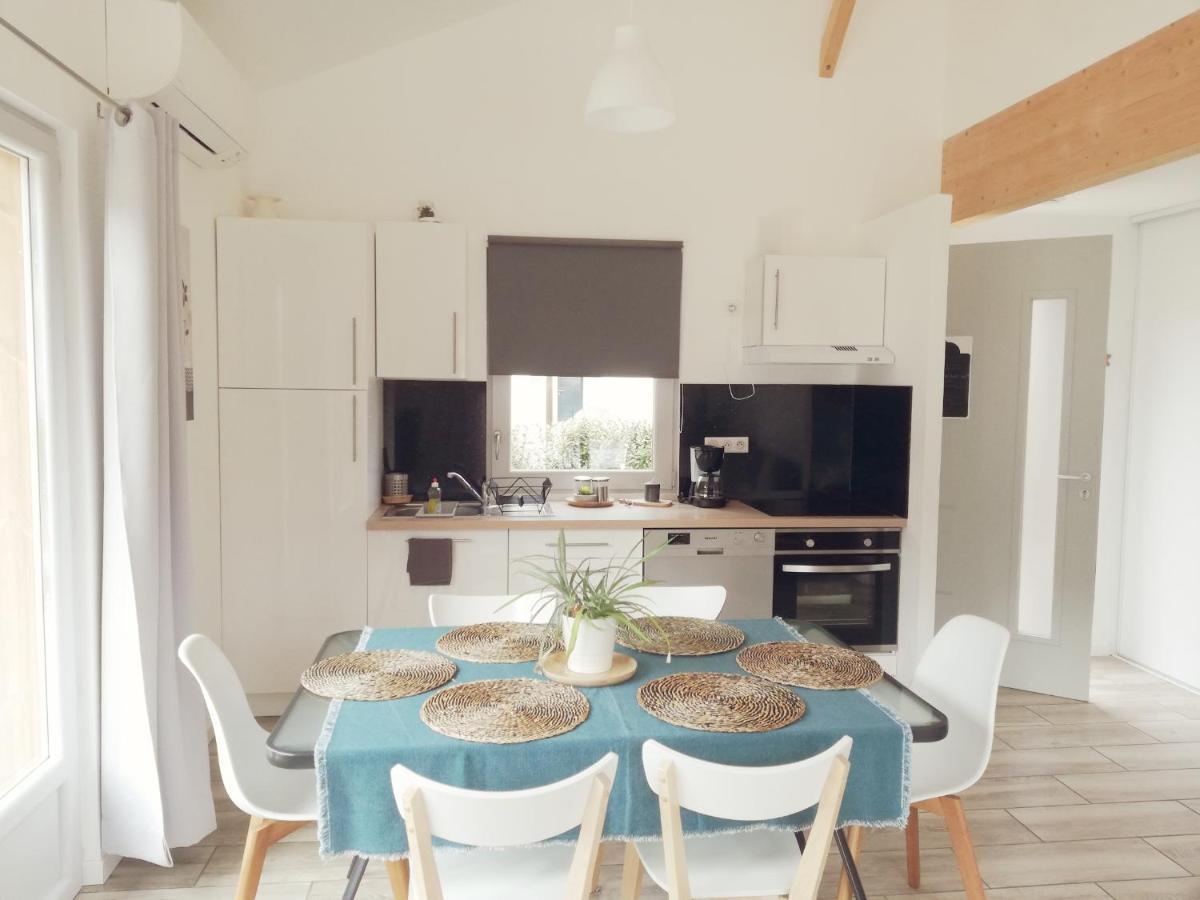 Maison Moderne Proche Lac Et Plage Léon Exteriör bild