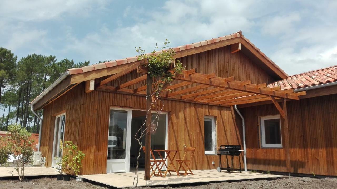 Maison Moderne Proche Lac Et Plage Léon Exteriör bild